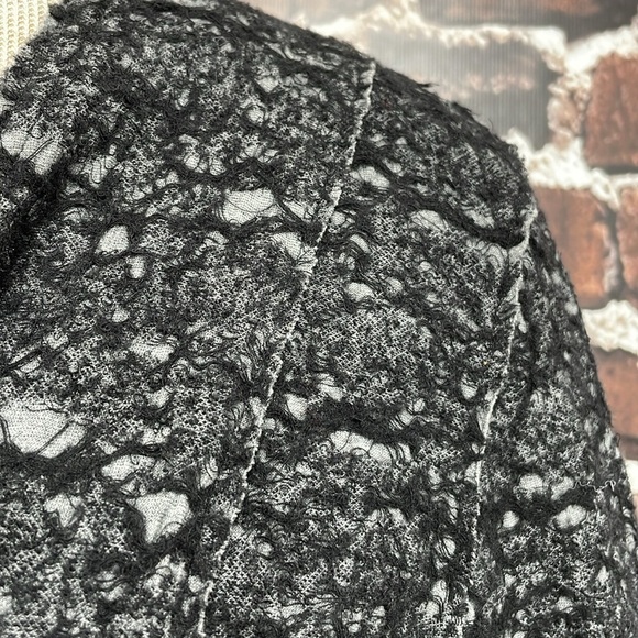 Eileen Fisher Cardigan Women's PS Petite Small Grey Open Front Sweater - Picture 9 of 13